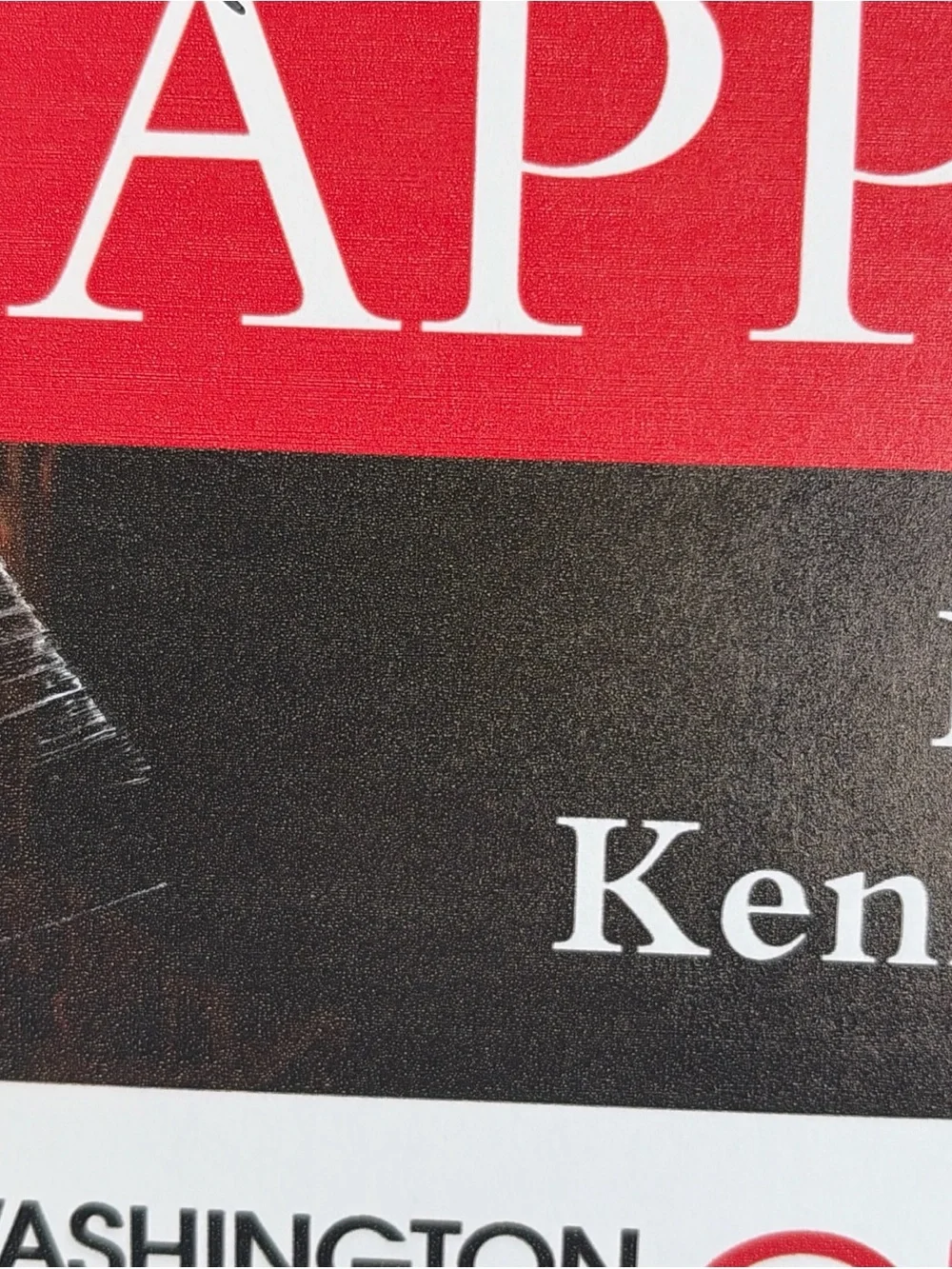 Appomattox Signed Theater Poster 2015 Christopher Hampton Cast Kennedy Center